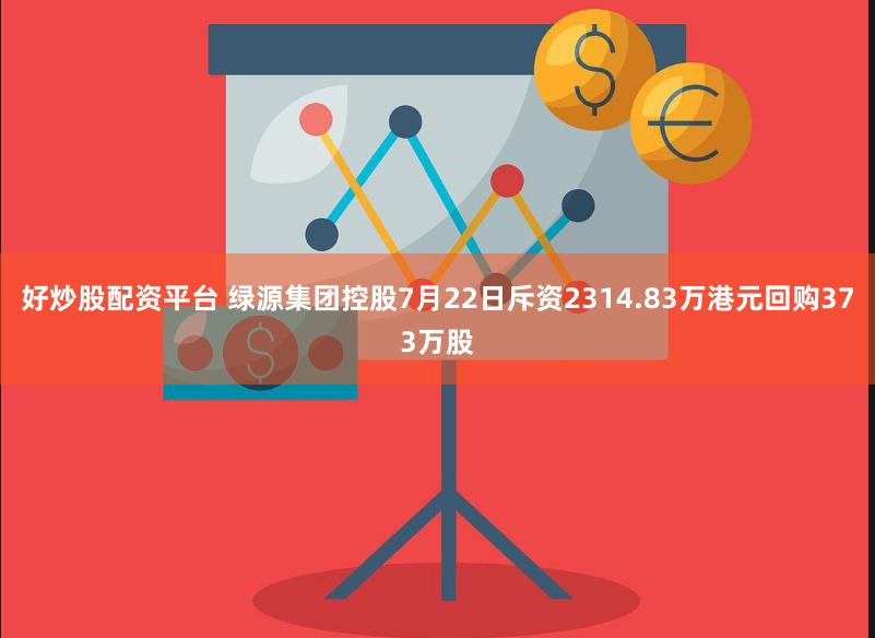 好炒股配资平台 绿源集团控股7月22日斥资2314.83万港元回购373万股