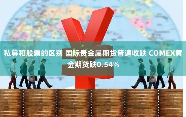 私募和股票的区别 国际贵金属期货普遍收跌 COMEX黄金期货跌0.54%